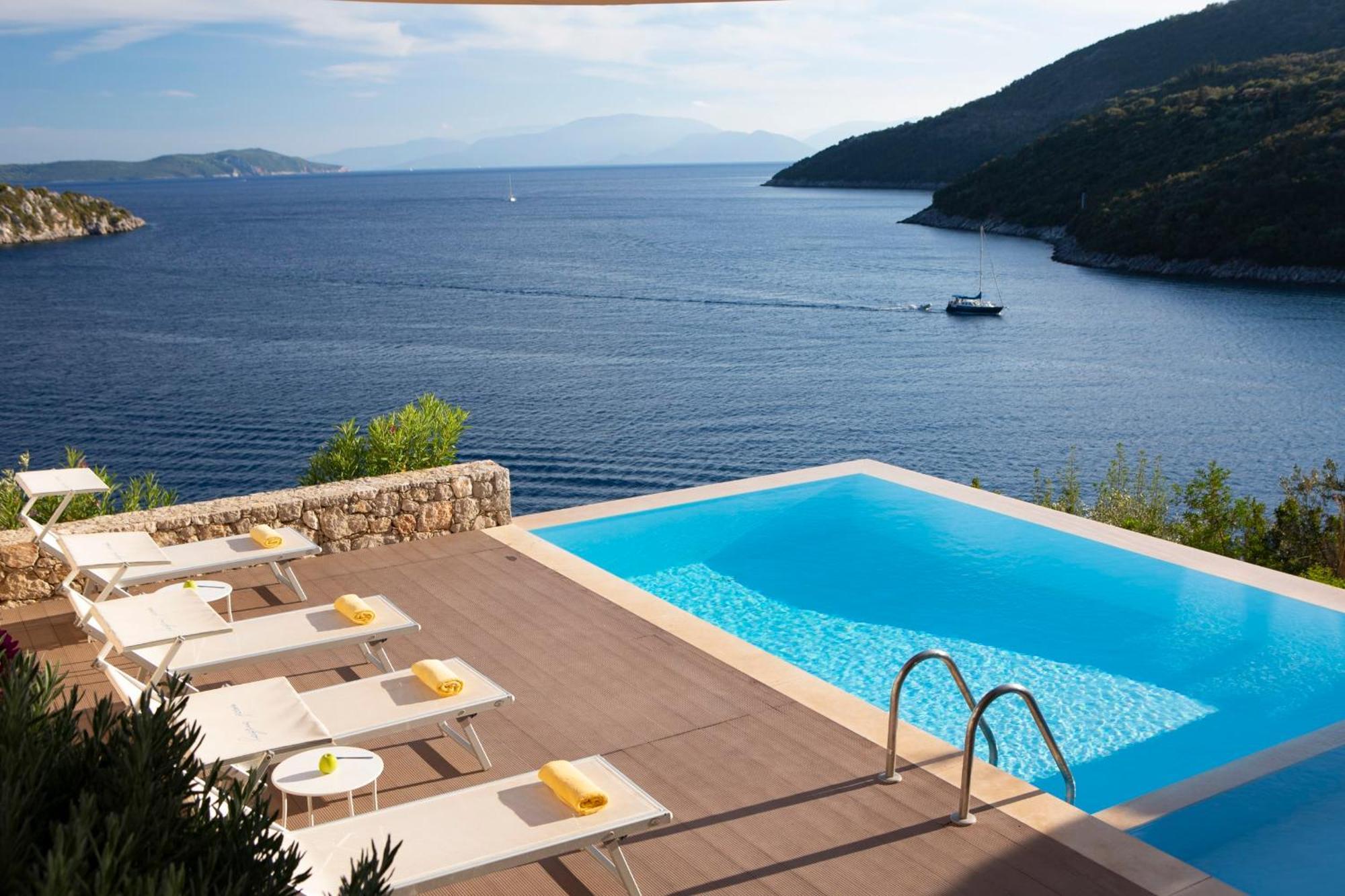 Villa Kalamos - Modern Villa In Sivota Bay With Direct Access To Sea Eksteriør bilde